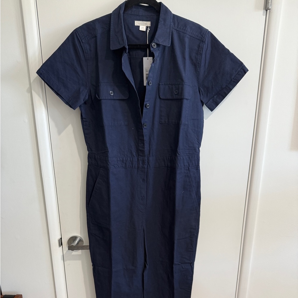 Outerknown Navy Jumpsuit
